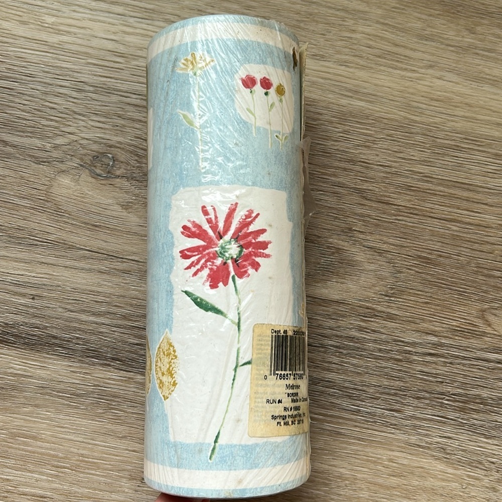 Vintage Wallpaper Border Wallborder Shabby Chic Cottagecore Bundle 5 Rolls NOS - Picture 3 of 16